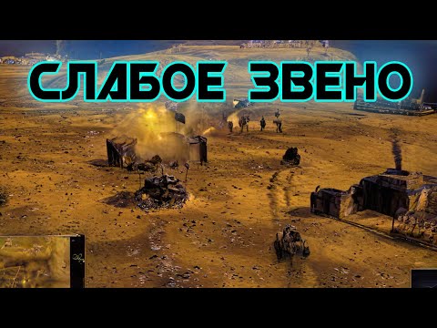 Видео: Даже не заминироваться за подрывничка? 4v4 [C&C Generals Contra X]