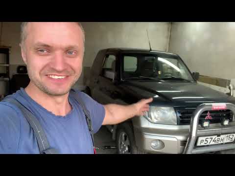 Видео: Mitsubishi Pajero Pinin Замена САЙЛЕНТБЛОКОВ переднего моста