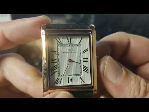 Видео: Распаковка кварцевых наручных часов IBSO QX-W001