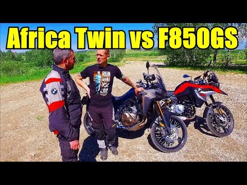 Видео: Honda CRF1000L Africa Twin отзыв владельца. Сравнение с BMW F850GS