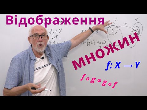 Видео: ВА03. Відображення множин.