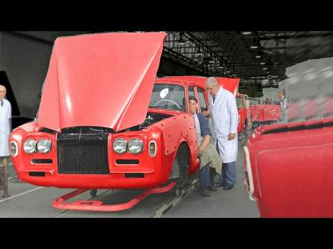 Видео: Сколько лет Rolls-Royce производился на британском заводе: ностальгический процесс производства р...