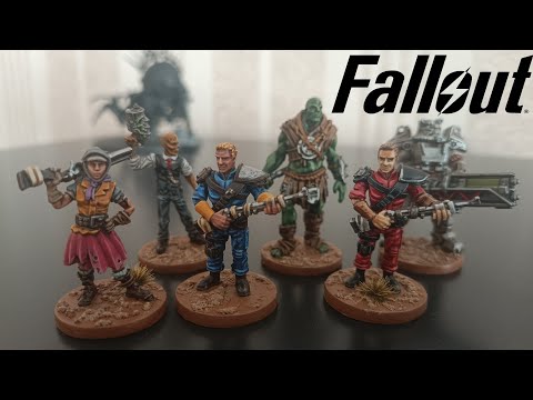 Видео: Fallout: Миниатюры для настолки