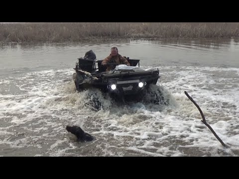 Видео: Испытываем болотоход. Рыба подошла разная. Голубая мечта опять меня обловила.
