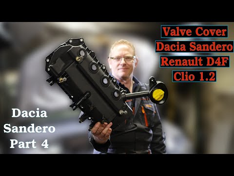 Видео: Часть 4. Как снять впускной коллектор и крышку клапанов на двигателе Dacia Sandero Renault D4F 1.2