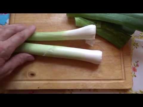 Видео: Лук порей на хранение.