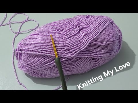 Видео: Легендарный узор для вязания крючком! Увидела его впервые и влюбилась.