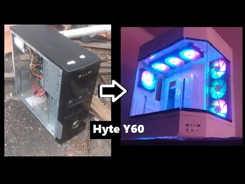Видео: PC CASE MODDING  HYTE Y60  Whit Full  / Моддинг