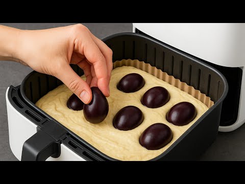 Видео: Этот рецепт десерта для аэрофритюрницы стал вирусным — готово всего за 10 минут!  Быстрое и вкусное