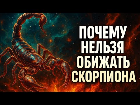 Видео: Скорпион. Почему его нельзя обижать? Он любит как судьба — но уходит навсегда Гороскоп для Скорпиона