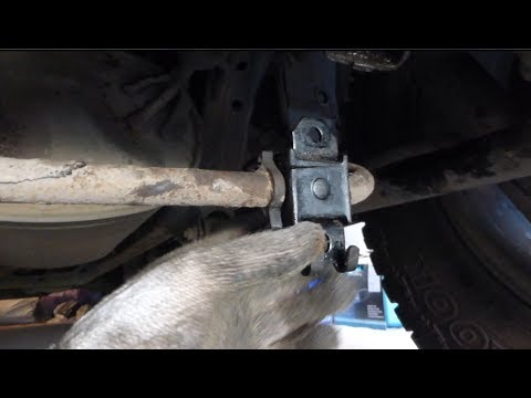 Видео: Замена втулок заднего стабилизатора ПРАДО 120