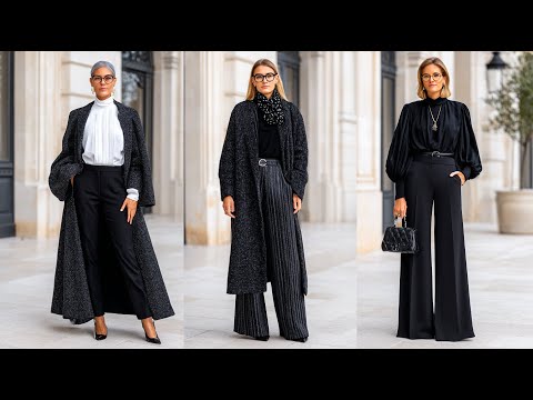 Видео: Элегантный, элегантный и вне времени | Как носить Theory с непринужденным стилем | Зимняя элегант...