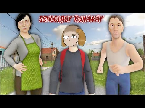 Видео: Сбегаю от родителей в SCHOOLBOY RUNAWAY!!!