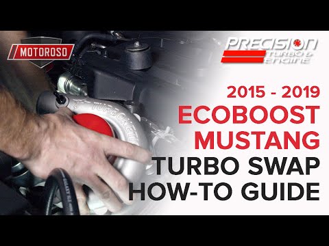 Видео: Руководство по установке: комплект модернизации Precision Turbo 11910 EcoBoost Mustang — Turbonet...