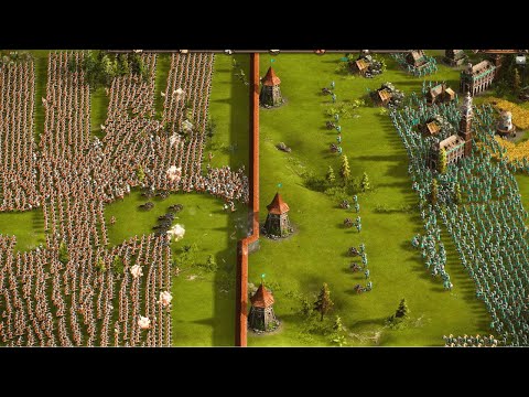 Видео: 400 Железнобоких штурмуют крепость Казаки 3 рейтинг 🗡😼🛡