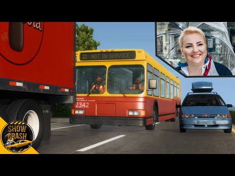Видео: Реконструкция Страшного ДТП Марины Поплавской - BeamNG Drive