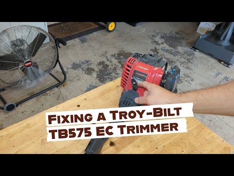 Видео: Возрождение триммера/воздуходувки Troy-Bilt TB575 EC