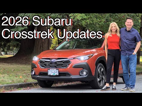 Видео: Обновлённый выбор двигателей и новый гибрид! // Обзор Subaru Crosstrek 2026 года