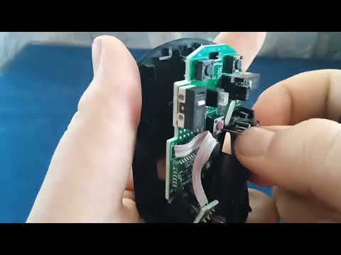 Видео: ремонт компьютерной беспроводной мышки logitech