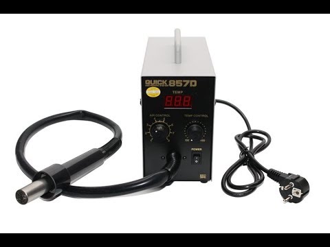 Видео: Заметки. Фен Quick 857DW+.