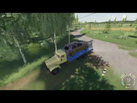 Видео: [РП] Я нашёл в лесу этот Роллс-Ройс. Кто его оставил? Farming simulator 19.