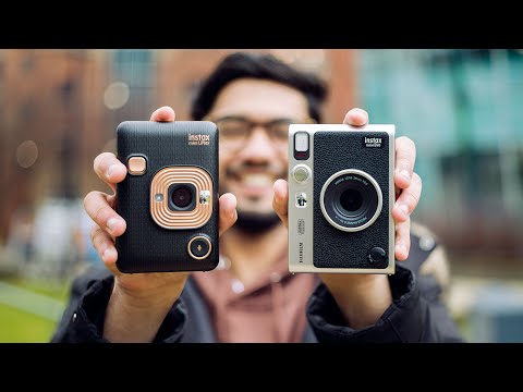 Видео: Fujifilm Instax Mini Evo и Instax Mini Li Play: детальное сравнение изображений бок о бок