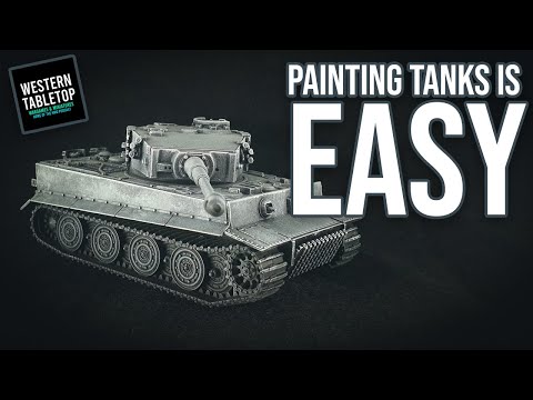 Видео: Покраска танков - это ЛЕГКО!