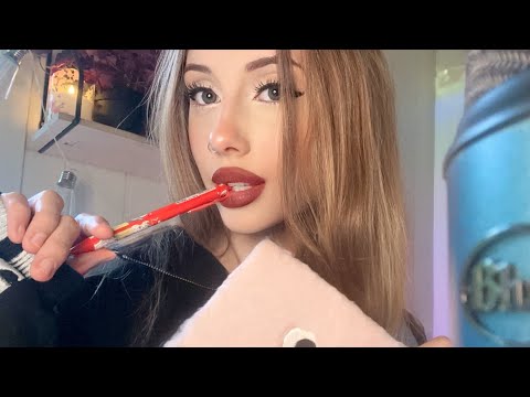Видео: асмр пишу на твоем личике˚｡⋆𓆝⋆｡˚☽ ( звуки рта + неразборчивый шепот ) 