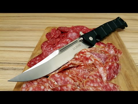 Видео: О шестидюймовых Cold Steel. Нож LUZON LARGE.