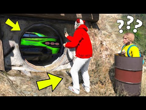 Видео: БИТВА АВТОУГОНЩИКОВ В ГТА 5! ПОДСМОТРЕЛ ГДЕ ЮРА СПРЯТАЛ ВСЕ ТАЧКИ! БИТВА ВОРОВ В GTA 5 ONLINE!