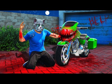 Видео: НАШЁЛ КОШМАРНЫЙ МОТОЦИКЛ ФРАНКЛИНА И УЗНАЛ ЕГО ТАЙНУ В ГТА 5 МОДЫ!