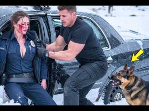 Видео: Отец-одиночка нашёл умирающую полицейскую — то, что он и его пёс сделали, шокировало всю полицию!