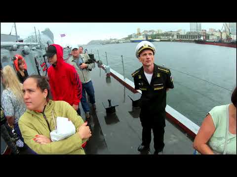Видео: ЭКСКУРСИЯ Эсминец БЫСТРЫЙ от 1-го лица, любительская съемка