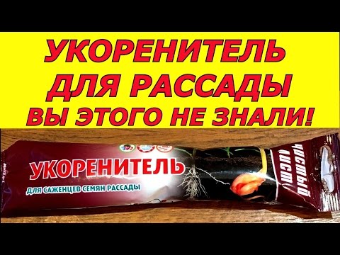 Видео: Укоренитель -Вы этого не знали !!! Для рассады .