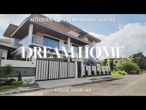 Видео: Экскурсия по дому 148 | Может быть, это дом вашей мечты? Полностью меблированный, современный и э...