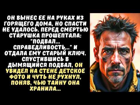 Видео: ПОЖАРНЫЙ спас из огня СТАРУХУ, а умирая, она сунула ему в руку КЛЮЧ от подвала, где он остолбенел...