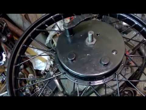 Видео: Колеса с раритетного DKW. Немцы , ну вы, блин, даете !!