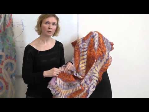 Видео: Мария Гладченко  Создание палантинов  Выступление на Лаборатории