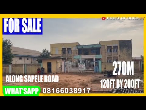 Видео: ПРОДАЕТСЯ ДОМ НА САПЭЛЕ-РОУД В ШТАТЕ БЕНИН-СИТИ, НИГЕРИЯ