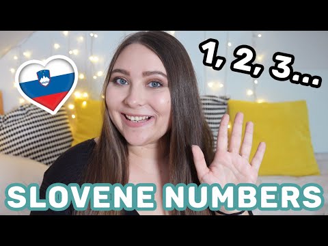Видео: Как произносить числа на словенском: счёт на словенском | Изучаем словенский с Сандрой