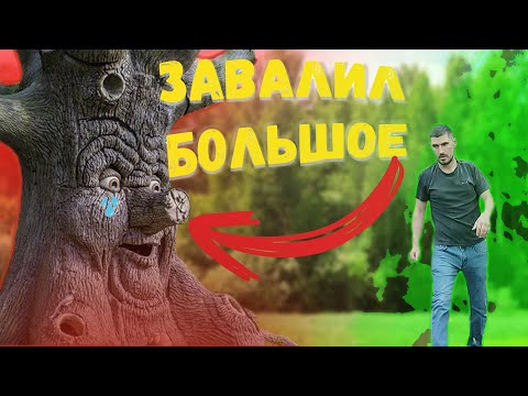 Видео: #2 Купил заброшенный участок для будущего дома/ Завалил большое ДЕРЕВО/ 2022