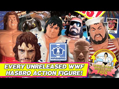 Видео: Полное руководство по невыпущенным фигуркам WWF Hasbro Wrestling!