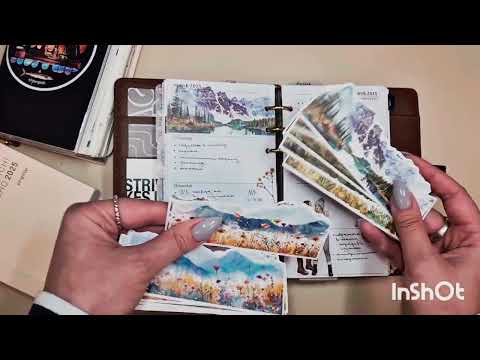 Видео: Развороты в планере/ Личный дневник/ Канцелярские покупки.
