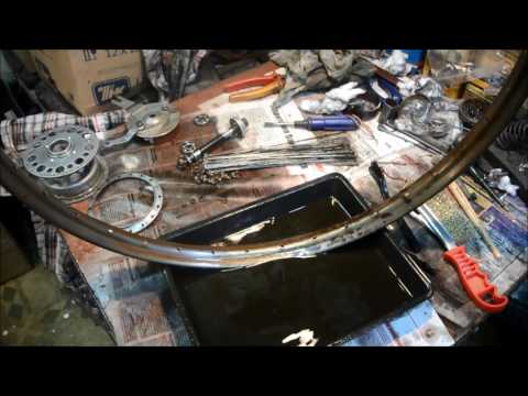 Видео: Дефектовка колёс мотовелосипеда В902