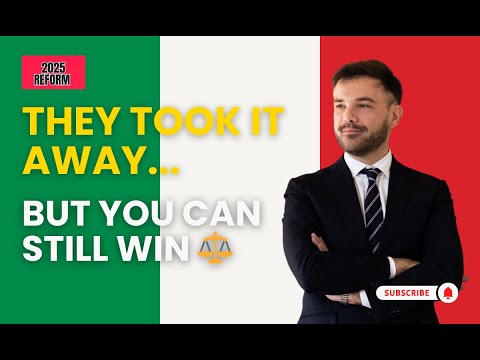 Видео: Реформа итальянского гражданства: что вам не говорят — вот реальный способ вернуть его 🇮🇹