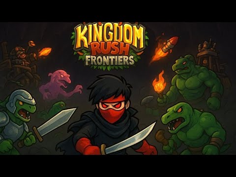 Видео: Kingdom Rush Frontiers / Печерні Глубини / Невидимі Ящірки / Мутанти / Рівень 12