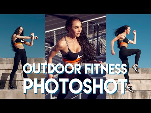 Видео: Рекламная стильная фитнес-фотография | Фитнес-фотосессия в стиле жизни