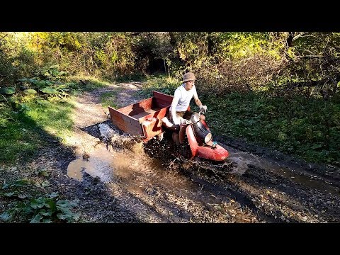 Видео: Тестируем мотороллер МУРАВЕЙ на проходимость