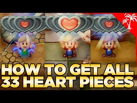 Видео: Как получить все 33 части сердца в Link's Awakening Switch
