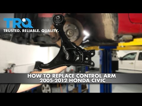 Видео: Как заменить нижний рычаг подвески Honda Civic 2005-2012